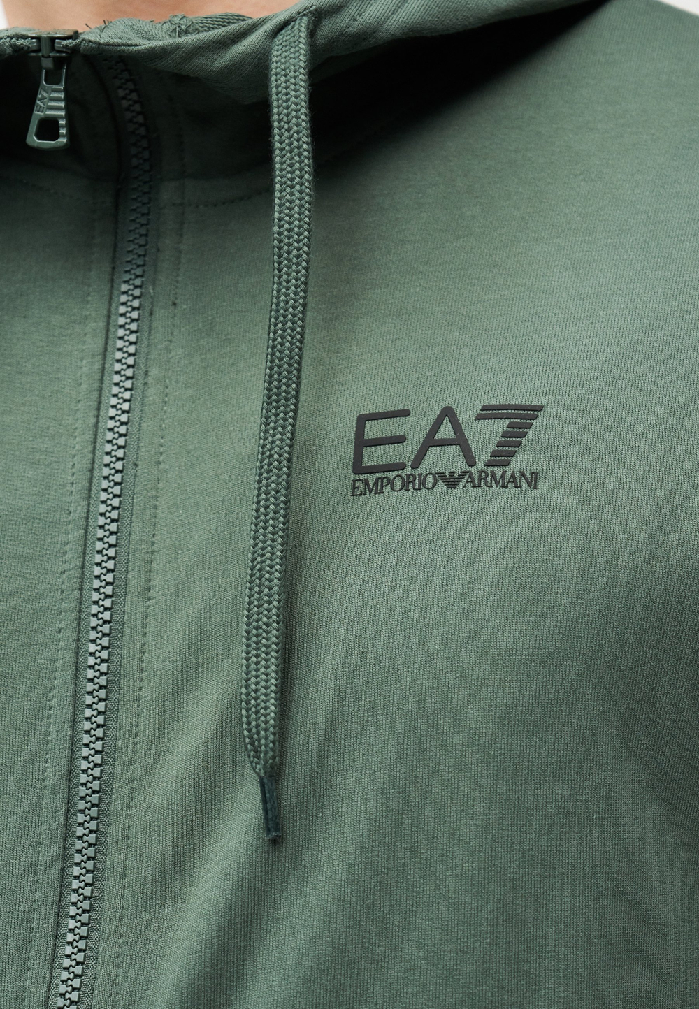 EA7 Emporio Armani UNISEX - Толстовка на молнии - Зелёный