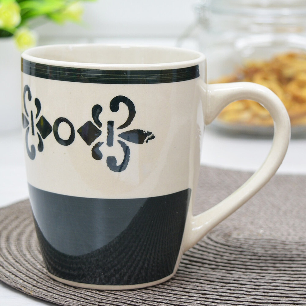 Кружка 360мл Лилия геральдическая, RX009