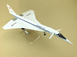 Модель самолета Ту-144 (М1:100, Аэрофлот СССР-77110) конфигурация посадочная с шасси