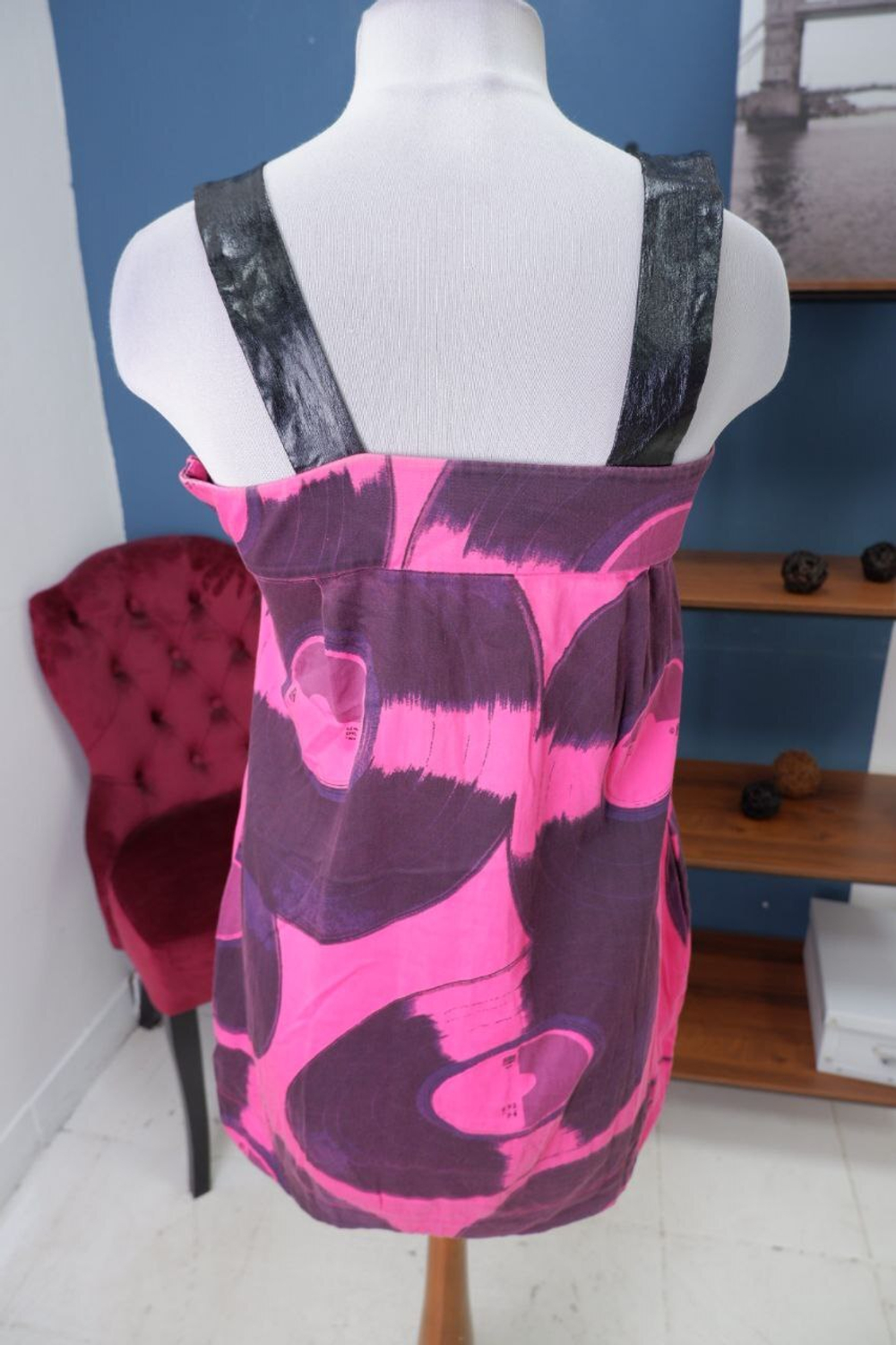 Сарафан Kira Plastinina с принтом 42 размер