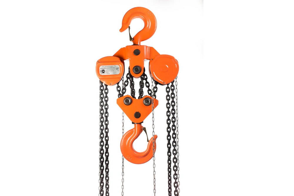 Таль ручная шестеренная TOR ТРШ C 20ТХ6М PRO (для тяжелых работ)