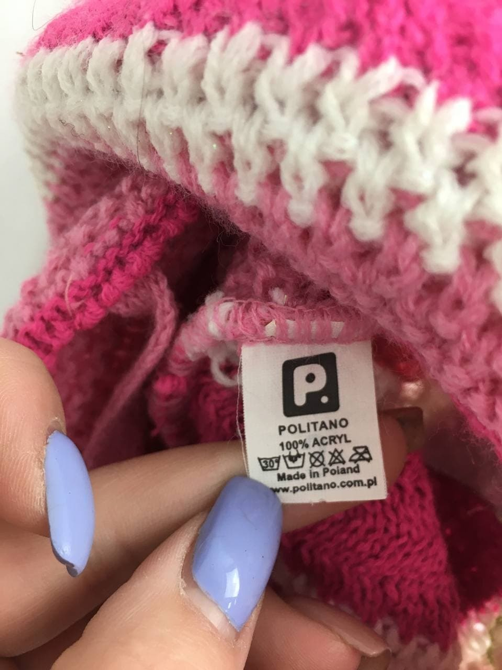 Шапка Politano розовая на 2-3 года