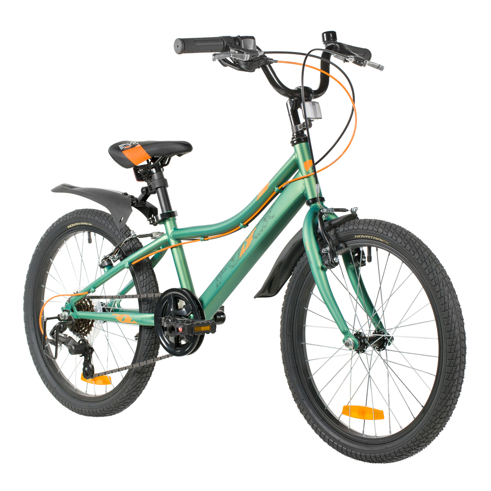 Велосипед 20" FOXX DIFFER 6ск. V-Brake, зелёный