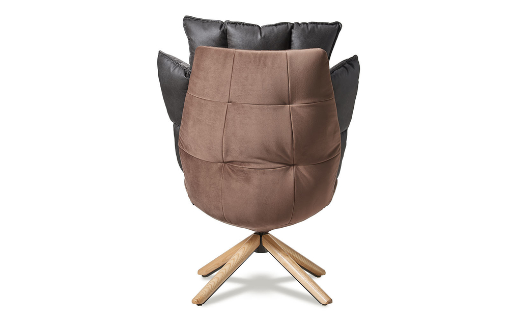 Кресло HUSK DC-1565C коричневое