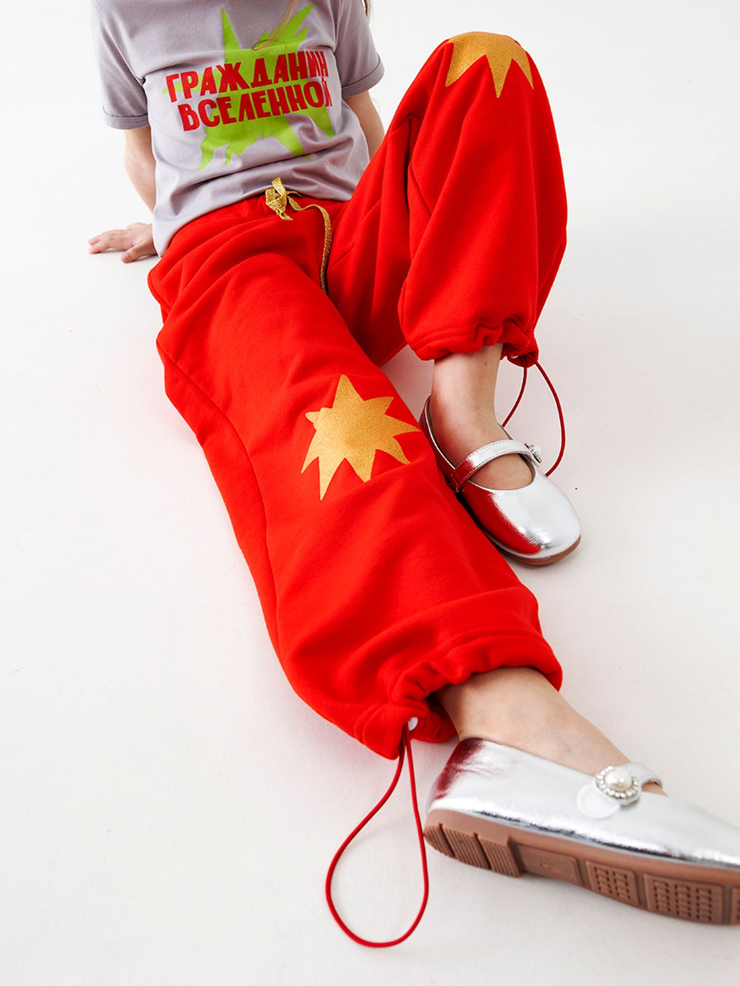 Штаны из футера "Звезды"