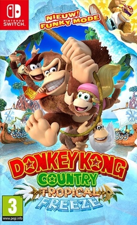 Картридж Nintendo Switch Donkey Kong Country: Tropical Freeze (б/у)