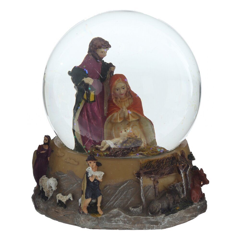 GAEM Фигурка декоративная "Рождество" в стекл шаре, D 10 см, L12 W12 H12 см