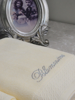 Набор из трех полотенец Blumarine со стразами
