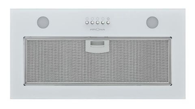 Вытяжка Krona LUISA 600 GLASS WHITE PB