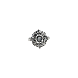"Иикту" кольцо в серебряном покрытии из коллекции "Самоцветы" от Jenavi