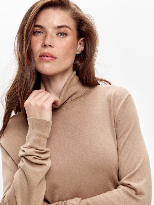 Водолазка из шелка и кашемира