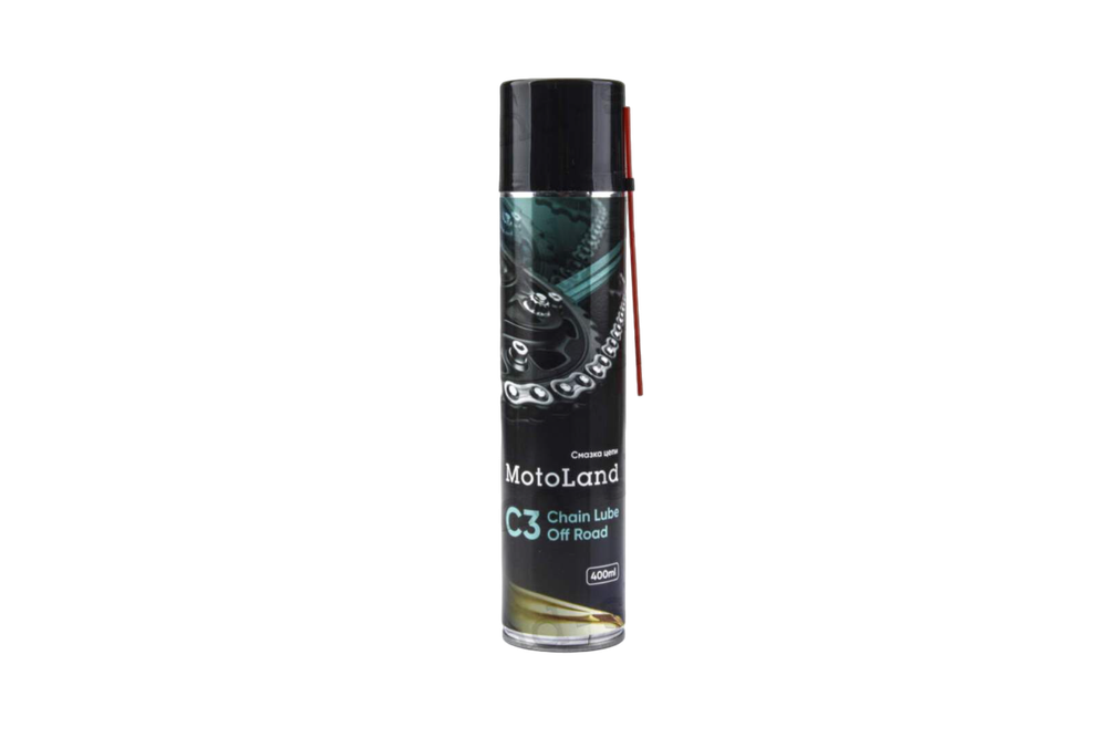 Смазка для цепи MOTOLAND C3 Chain Lube Off Road 400мл