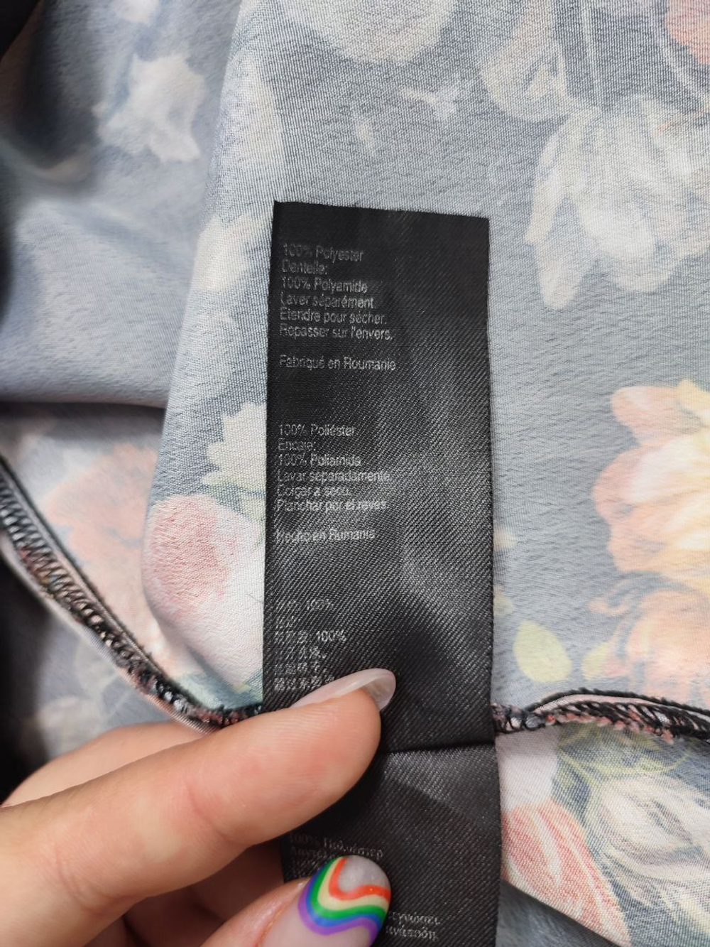 Блуза Oasis с принтом 40 размер