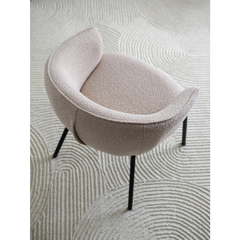 Стул Bergenson Bjorn Paal, букле, бежевый