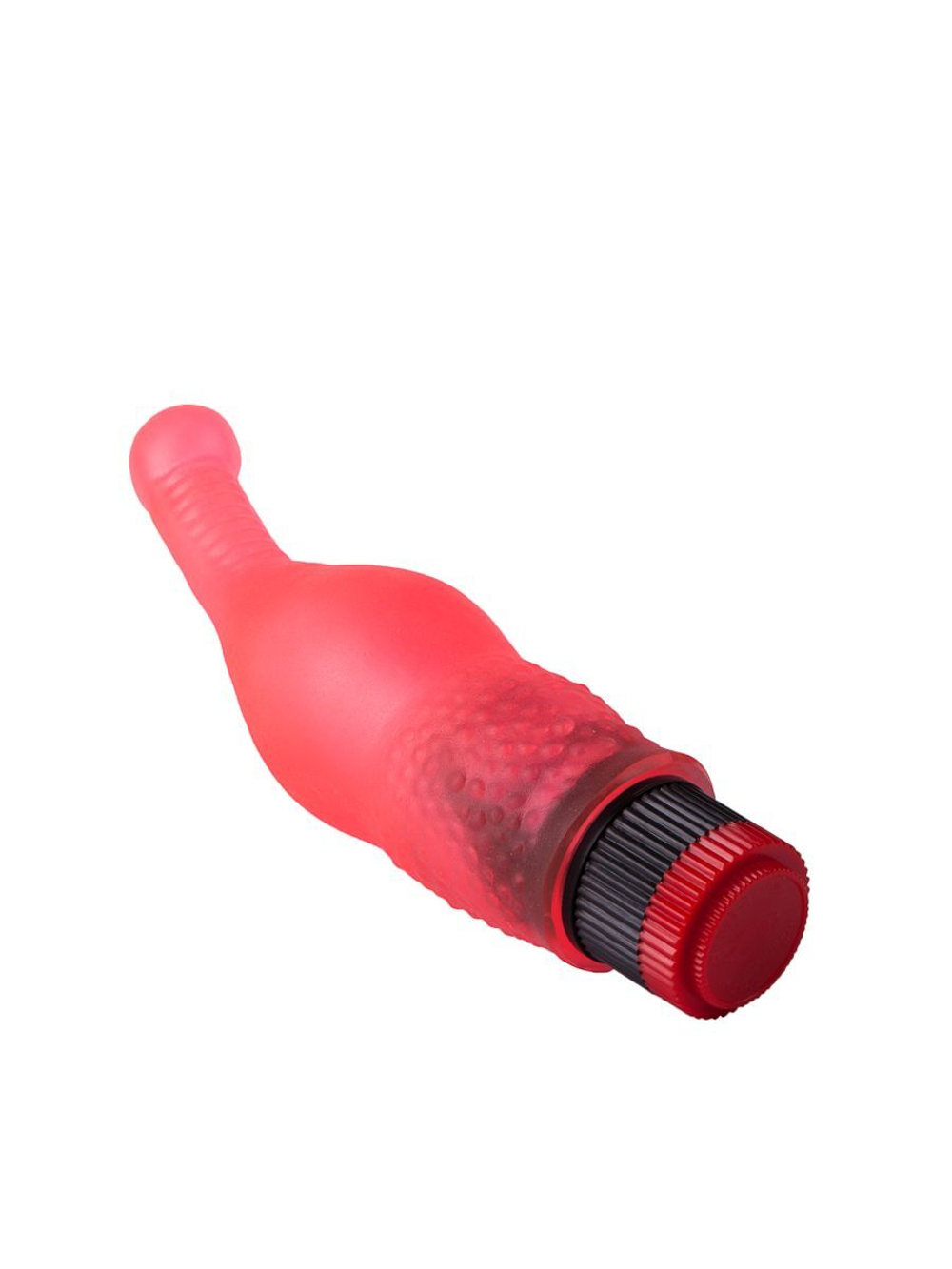 Гелевый розовый массажёр простаты - 18,8 см. (Цвет: розовый)