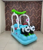 Прокатный аттракцион электромобиль «Семья Панд»