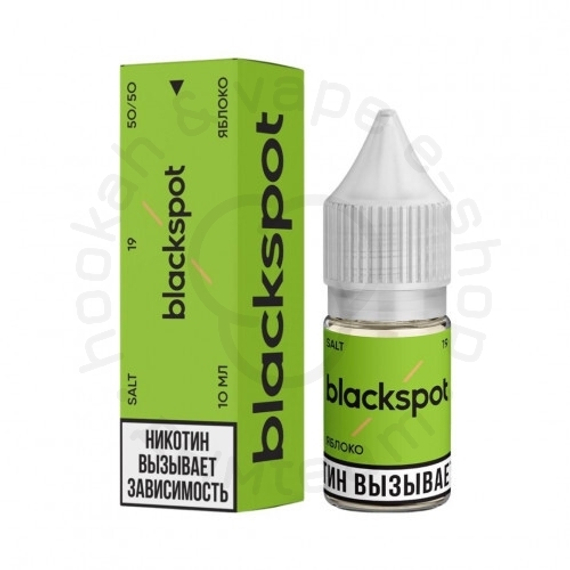 Жидкость для ЭСДН BLACKSPOT SALT - «ЯБЛОКО», 10 мл (М)