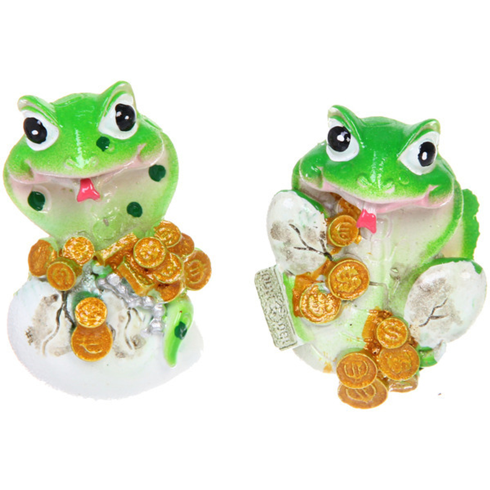 Магнит «Змея в яйце» 6,3 см, микс