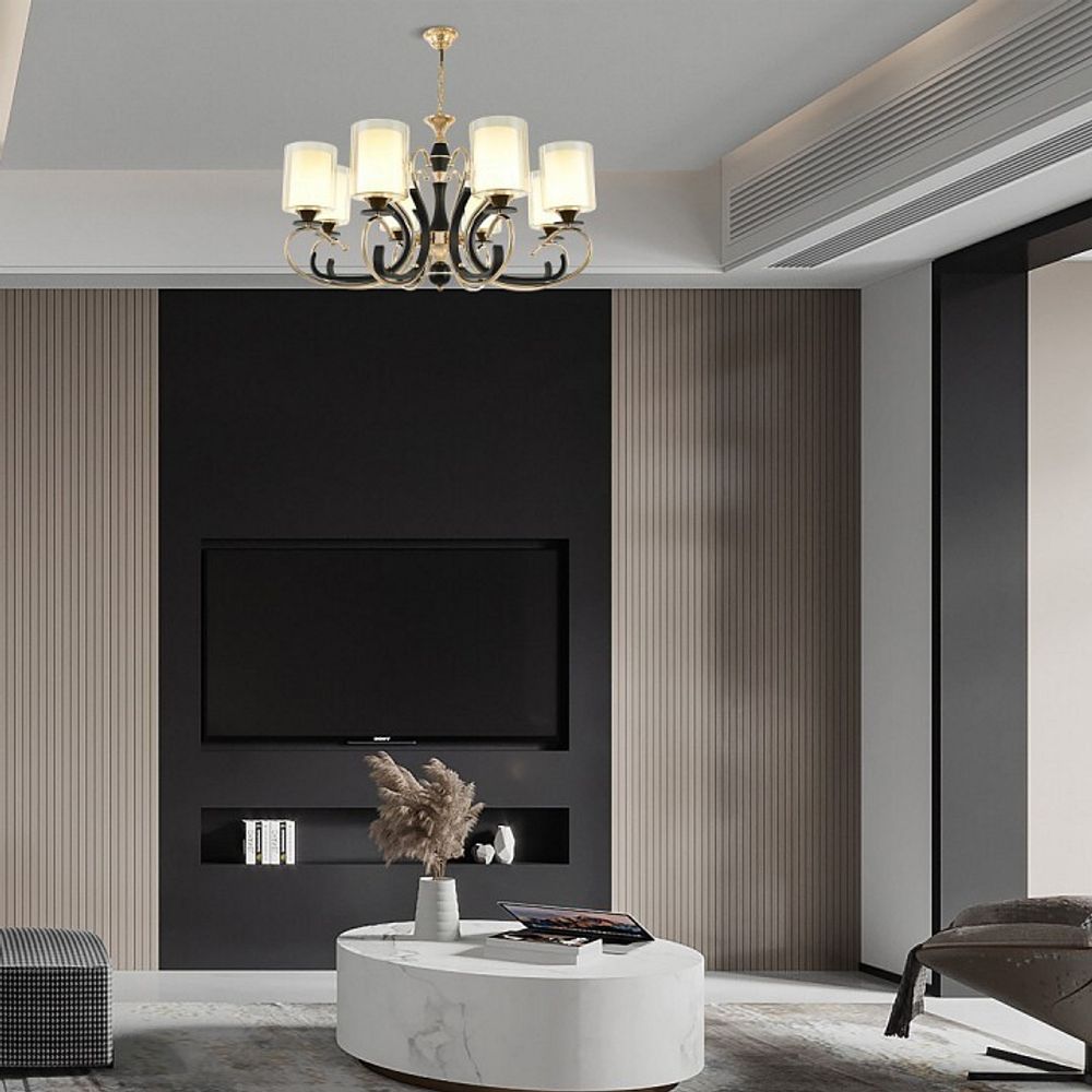 Подвесная люстра Arte Milano Florentia-2237 302237/8 Bk/Gd