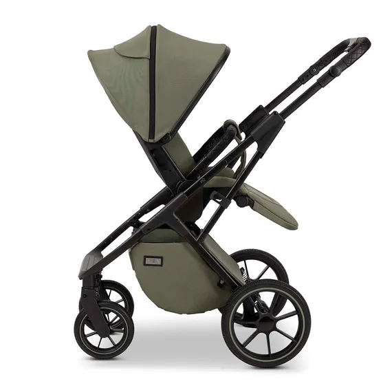 Детская коляска Moon Piu 2 в 1 Moss Green (655) 2024