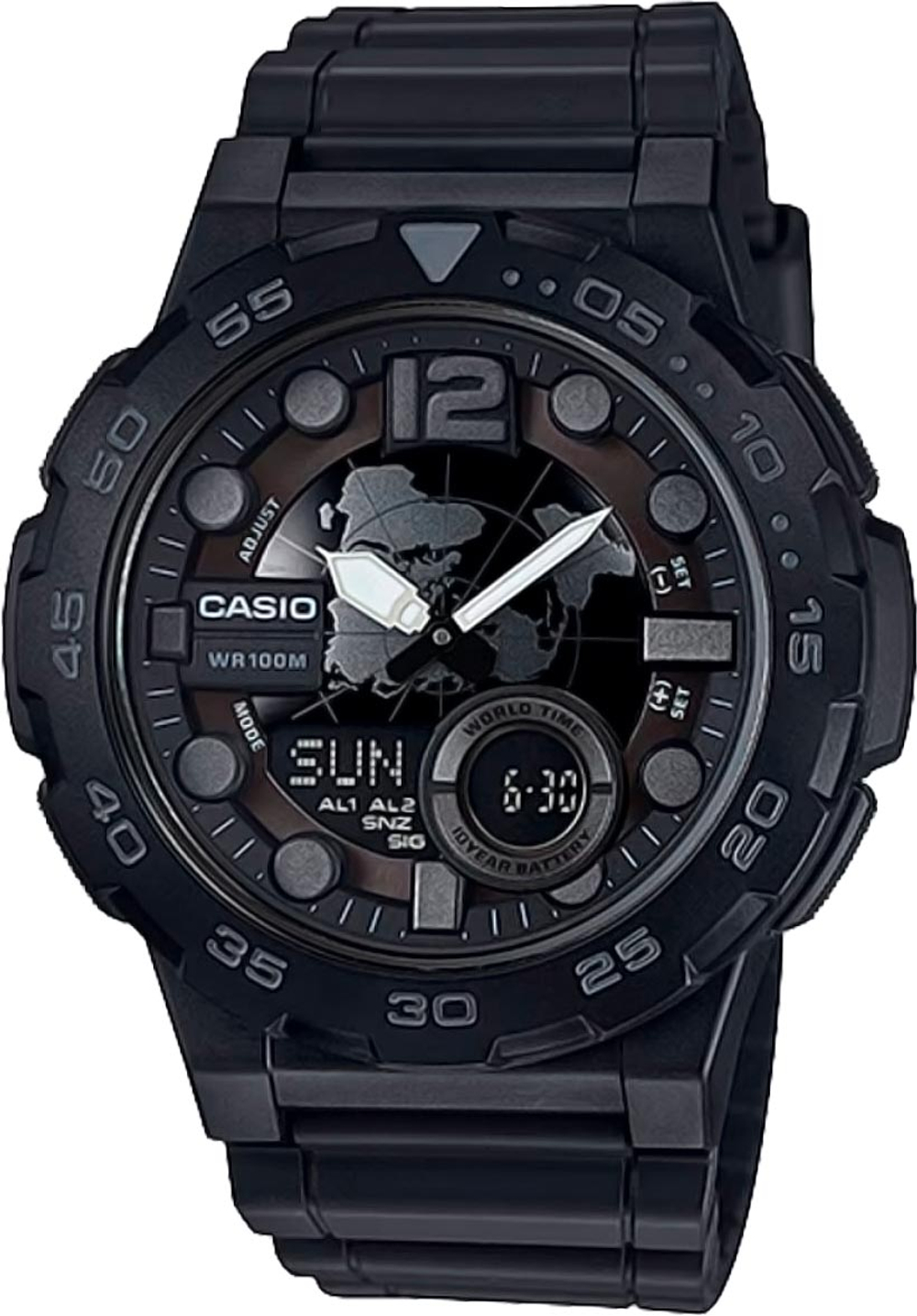 Часы Casio AEQ-100W-1B