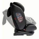 Автокресло детское AMAROBABY ST-3, Isofix класс D, группа 0+/1/2/3, (серый)