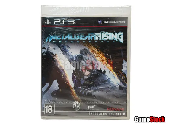 PS3 Metal Gear Rising: Revengeance (Новый, Английская версия, BLES-01750)