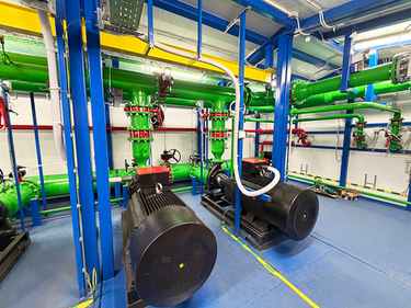 Насосная станция пожаротушения для химического производства в Нижегородской области