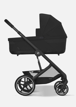 Cybex Детская коляска Balios S Lux BLK 2 в 1 цвет Moon Black