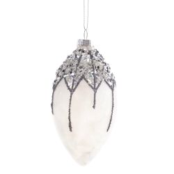 GAEM Украшение новогоднее "Шар/Сосулька", L6 W6 H13 см, 2в.