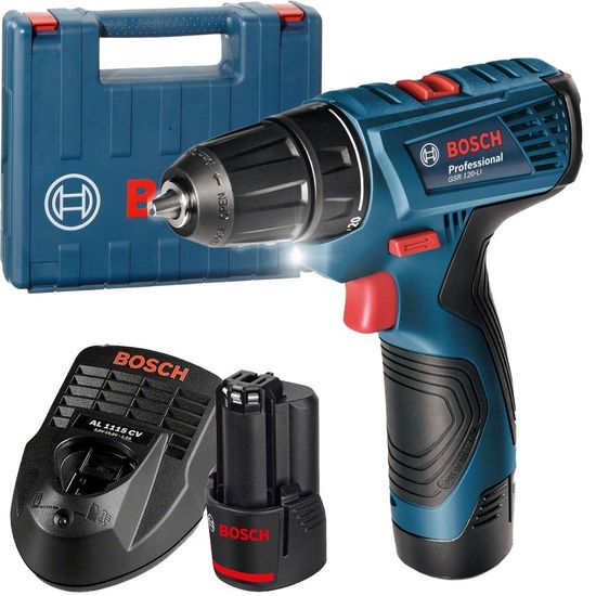 Аккумуляторный шуруповерт "BOSCH" GSR 120-Li 0.601.9F7.001