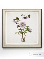 Картина на натуральном холсте "Весенний прованс" 45*45 см