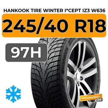 Hankook Tire Winter i*cept iZ3 W636 245/40 R18 97H