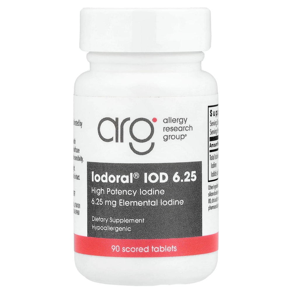 Optimox, Iodoral® IOD 6,25, 90 делимых таблеток