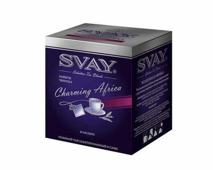 Чай травяной Svay Charming Africa, 20 пак/уп, 2 г (Свэй)