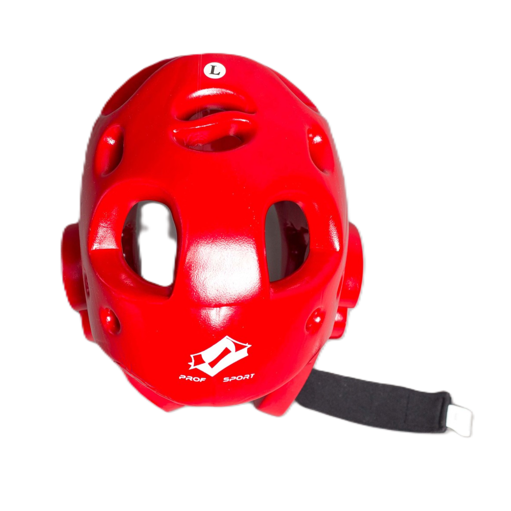 Шлем для тхэквондо ProfSport (усиленная защита) красный