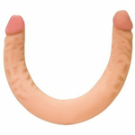 Фаллоимитатор двухсторонний Cyber Skin 42 см