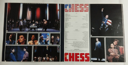 Винтажная виниловая пластинка LP Chess (Broadway Cast Recording) (Sweden 1988)