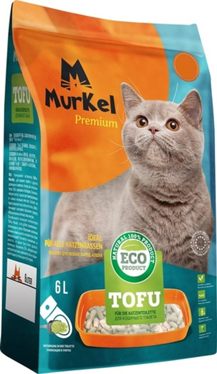 Наполнитель Murkel 6л Персик Тофу