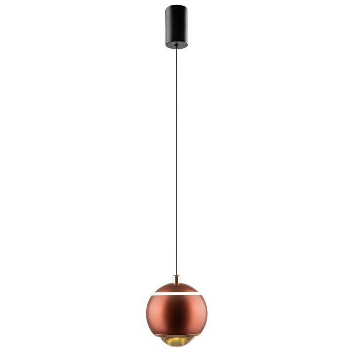 Подвесной светодиодный светильник Crystal Lux Caro SP Led Red