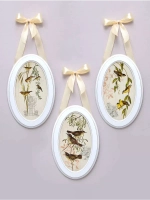 Панно на стену для интерьера 3 шт 28,5*18,5 см