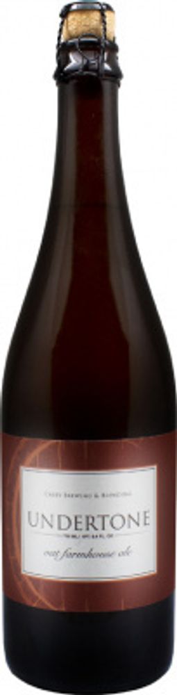 Пиво Кэси Андертон Оат Фармхауз Эль / Casey Undertone Oat Farmhouse Ale 0.75л - 1шт
