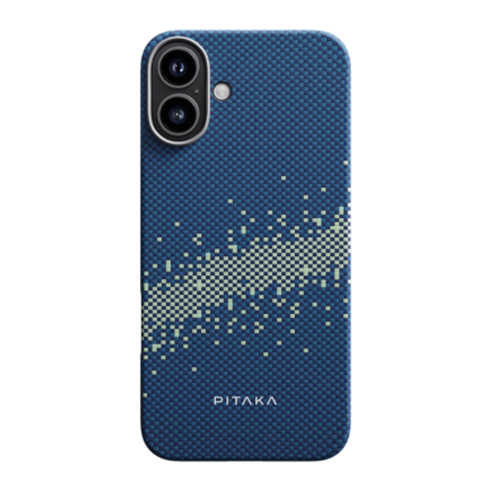 Чехол из арамидного волокна с поддержкой MagSafe PITAKA Tactile Woven Case StarPeak для iPhone 16