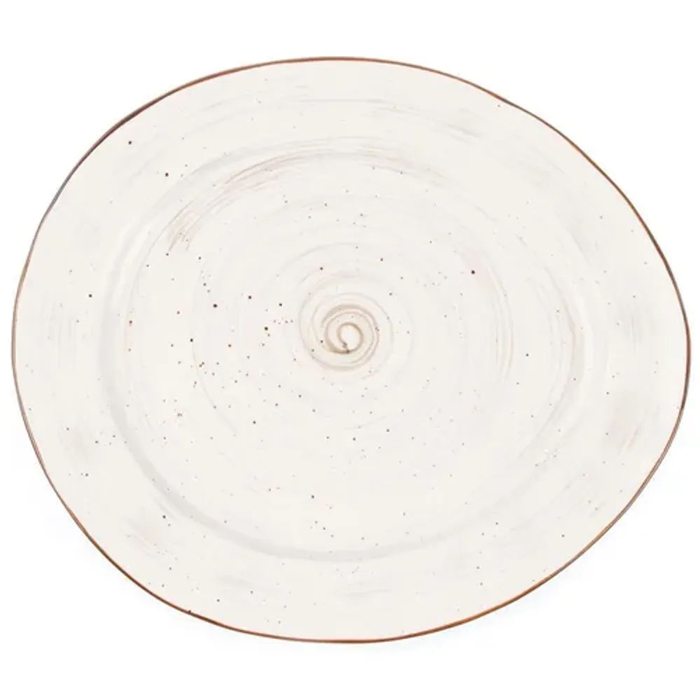 Тарелка 26,5*22,5 см White Fusion P.L. Proff Cuisine [6]