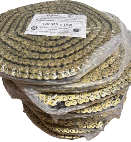 Цепь 428 CZ Gold 10м