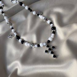 Колье "Дыхание контраста"