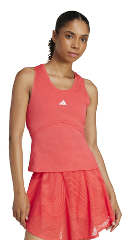 Женский топ теннисный Adidas Tennis Pro Climacool Y-Tank - красный