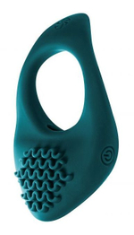 Зеленое эрекционное виброкольцо Pure Passion Moonshine