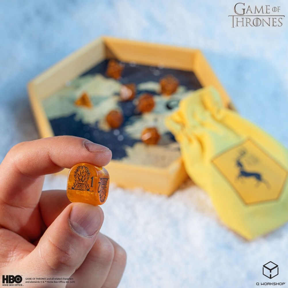 Game of Thrones. Baratheon Dice Set