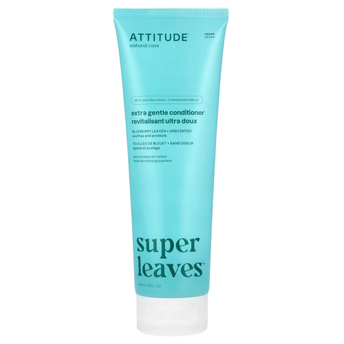 ATTITUDE, Super Leaves ™, экстра нежный кондиционер, без запаха, 240 мл (8 жидк. унц.)